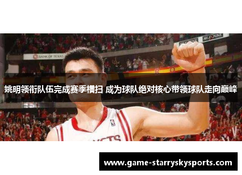 姚明领衔队伍完成赛季横扫 成为球队绝对核心带领球队走向巅峰